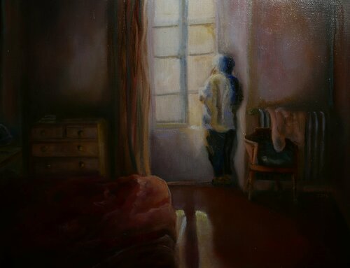 Le blanc matin by Lisbeth Buonanno, Painting for Sale on Select