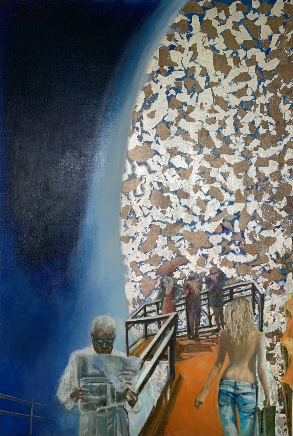Inception Lisbeth Buonanno Original painting for sale