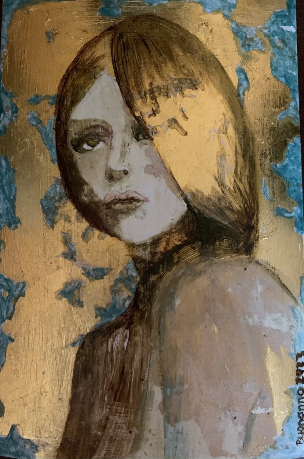 Chryicolla Lisbeth Buonanno Original painting for sale