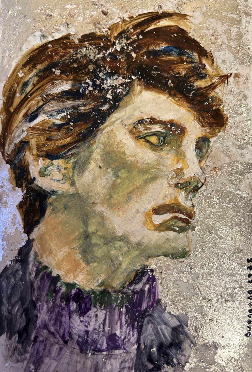 Avant le mot Lisbeth Buonanno Original painting for sale