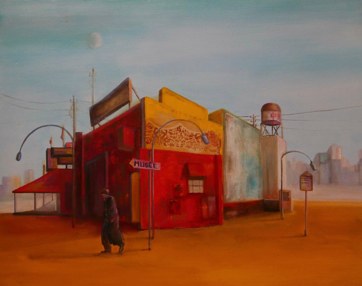Moon Palace Lisbeth Buonanno Original painting for sale