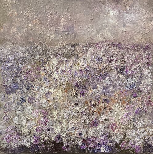 Lavender Serenity by Wietzie, Painting for Sale on Select