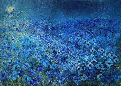 L'heure de Minuit by Wietzie, Painting for Sale on Select