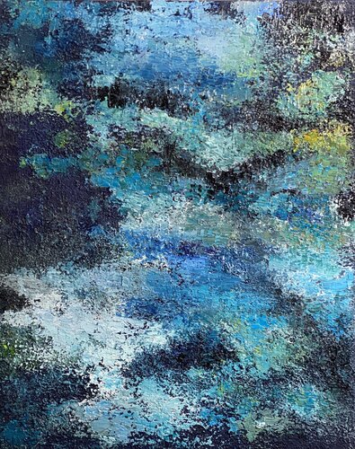 Midnight Swim by Wietzie, Painting for Sale on Select