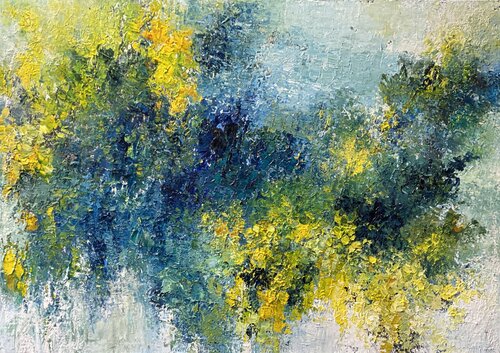 The Scent of Mimosa by Wietzie, Painting for Sale on Select