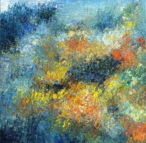 Burst of Joy by Wietzie, Painting for Sale on Select