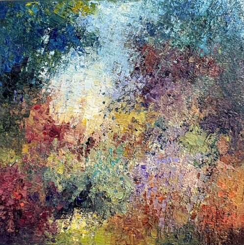 Dappled Solitude by Wietzie, Painting for Sale on Select