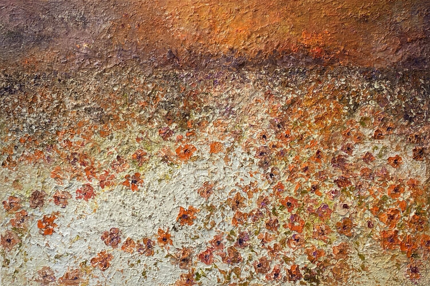 Blossoming Desert Wietzie Original painting for sale