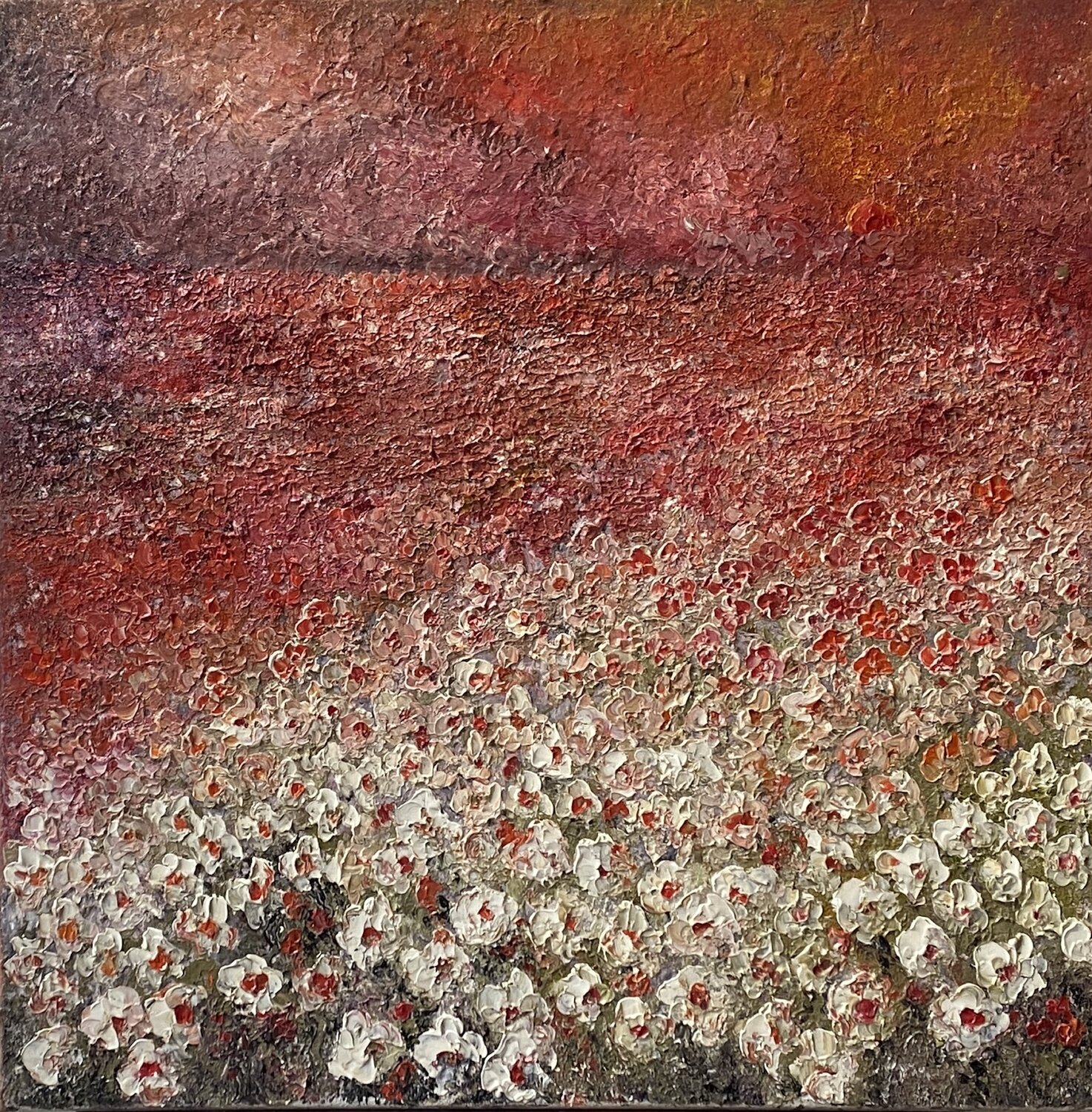 Warm Passion Wietzie Original painting for sale