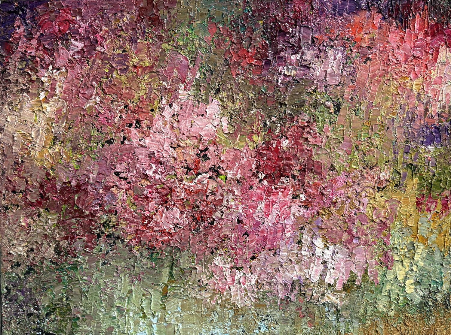 A Garden of Emotion Wietzie Original painting for sale