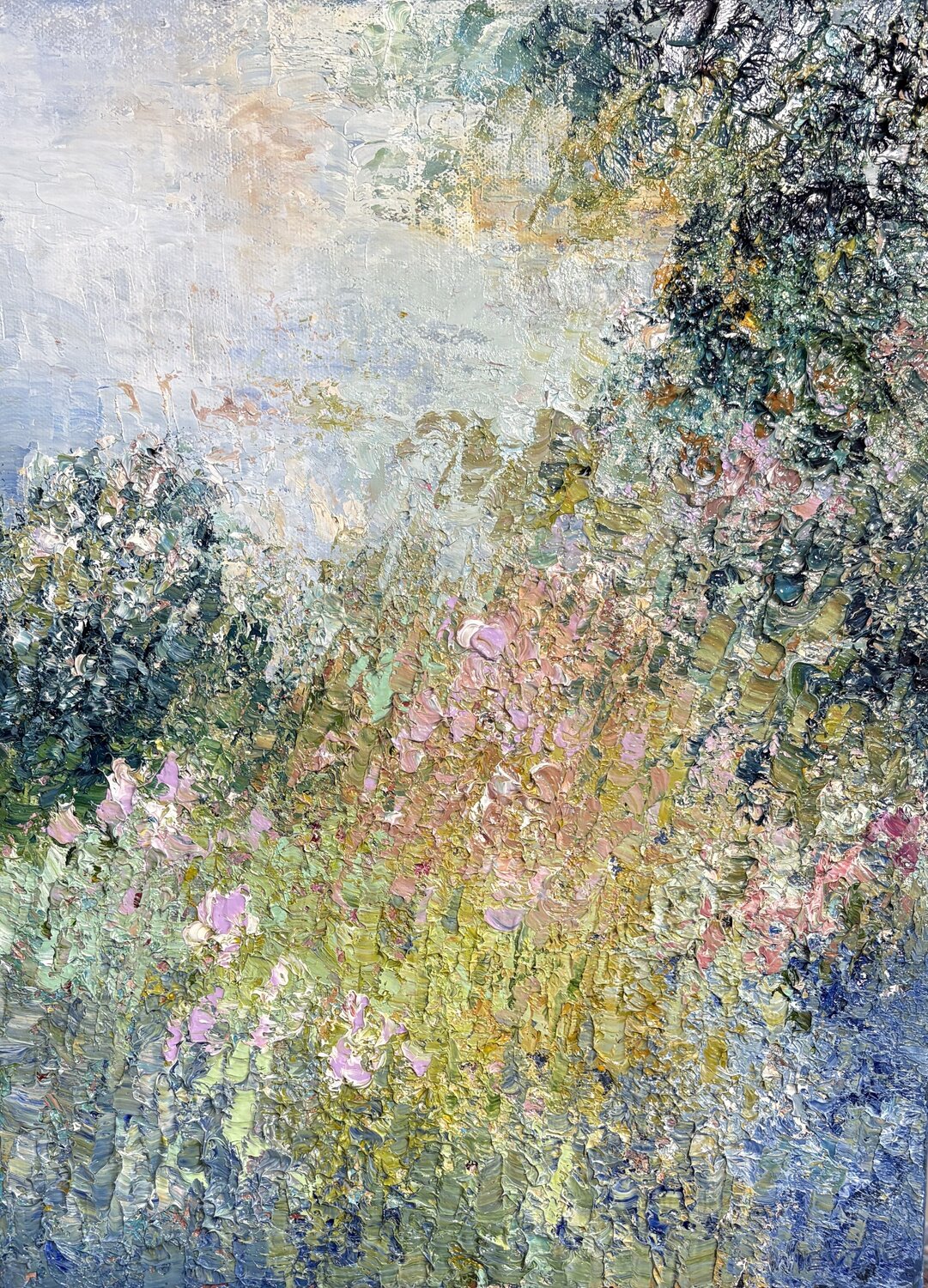 Soft Morning Bloom Wietzie Original painting for sale