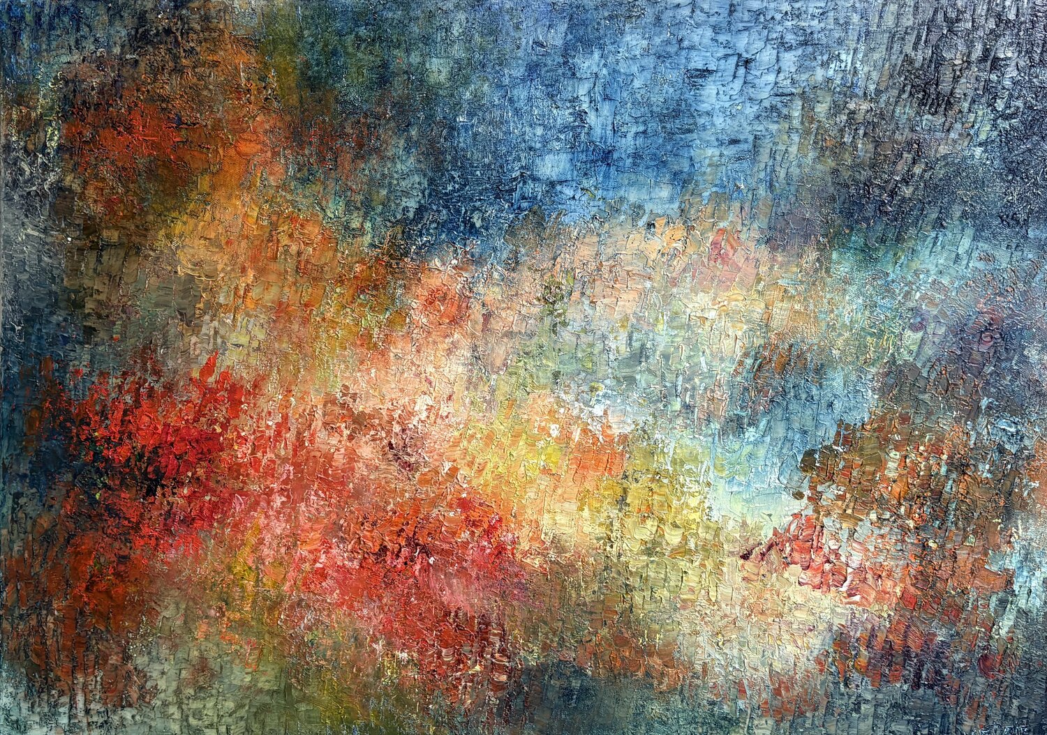 When Light Returns Wietzie Original painting for sale