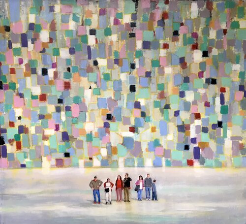 Por puerto Madero by Luisa González, Painting for Sale on Select