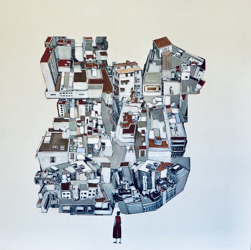 La espía by Luisa González, Painting for Sale on Select
