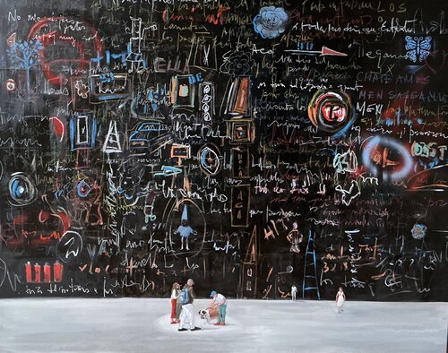 Graphities by Luisa González, Painting for Sale on Select