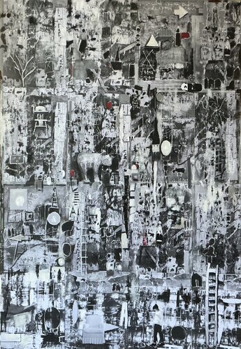 La búsqueda by Luisa González, Painting for Sale on Select