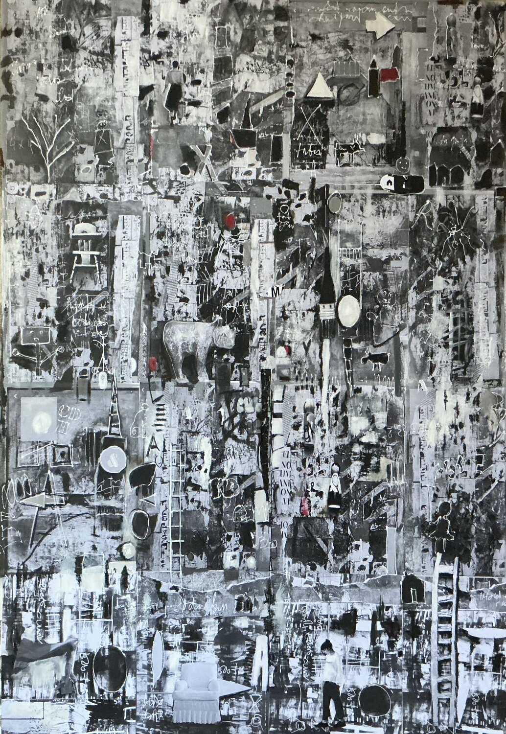 La búsqueda Luisa González Original painting for sale