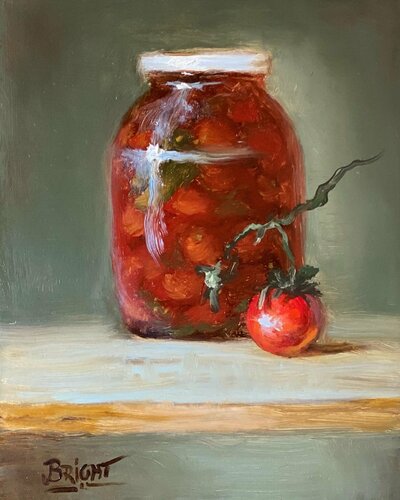 Pickled and Fresh by Julia Bright, Painting for Sale on Select