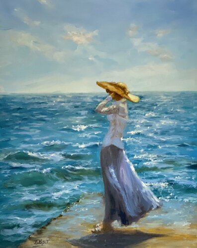 Le Reve by Julia Bright, Painting for Sale on Select