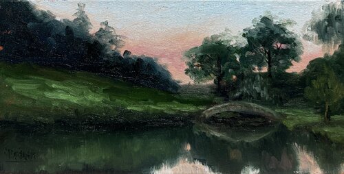 Sunset Reverie by Julia Bright, Painting for Sale on Select