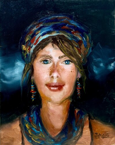 Touched By The Sun by Julia Bright, Painting for Sale on Select