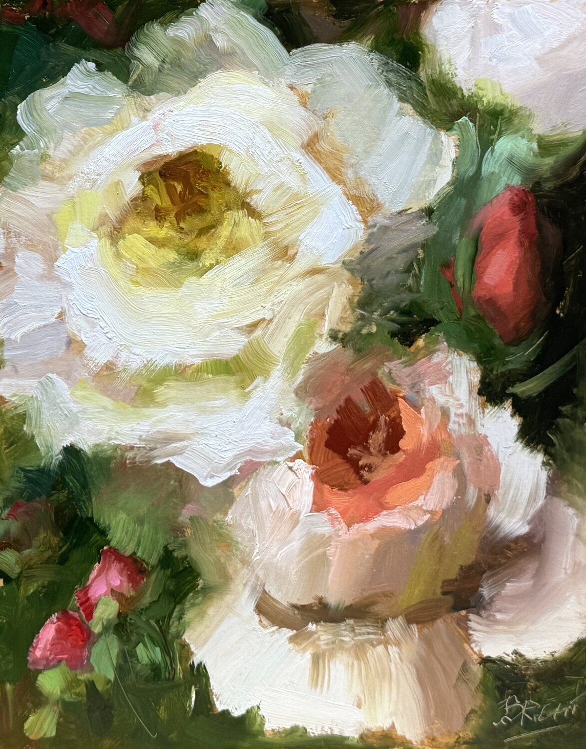 Bloom Julia Bright Original painting for sale