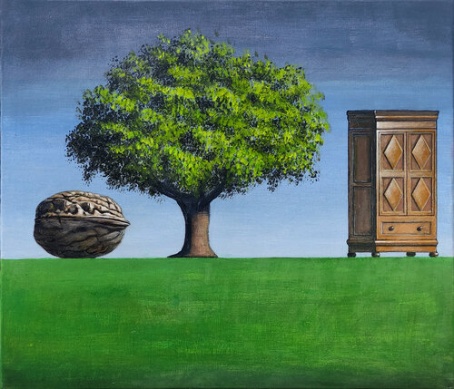 THE THREE AGES by Andrea Vandoni, Painting for Sale on Select