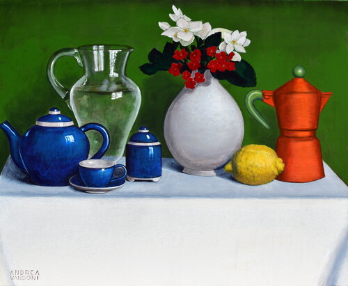 Composition - 16 by Andrea Vandoni, Painting for Sale on Select