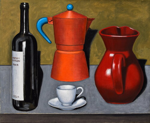 Composizione - 18 by Andrea Vandoni, Painting for Sale on Select