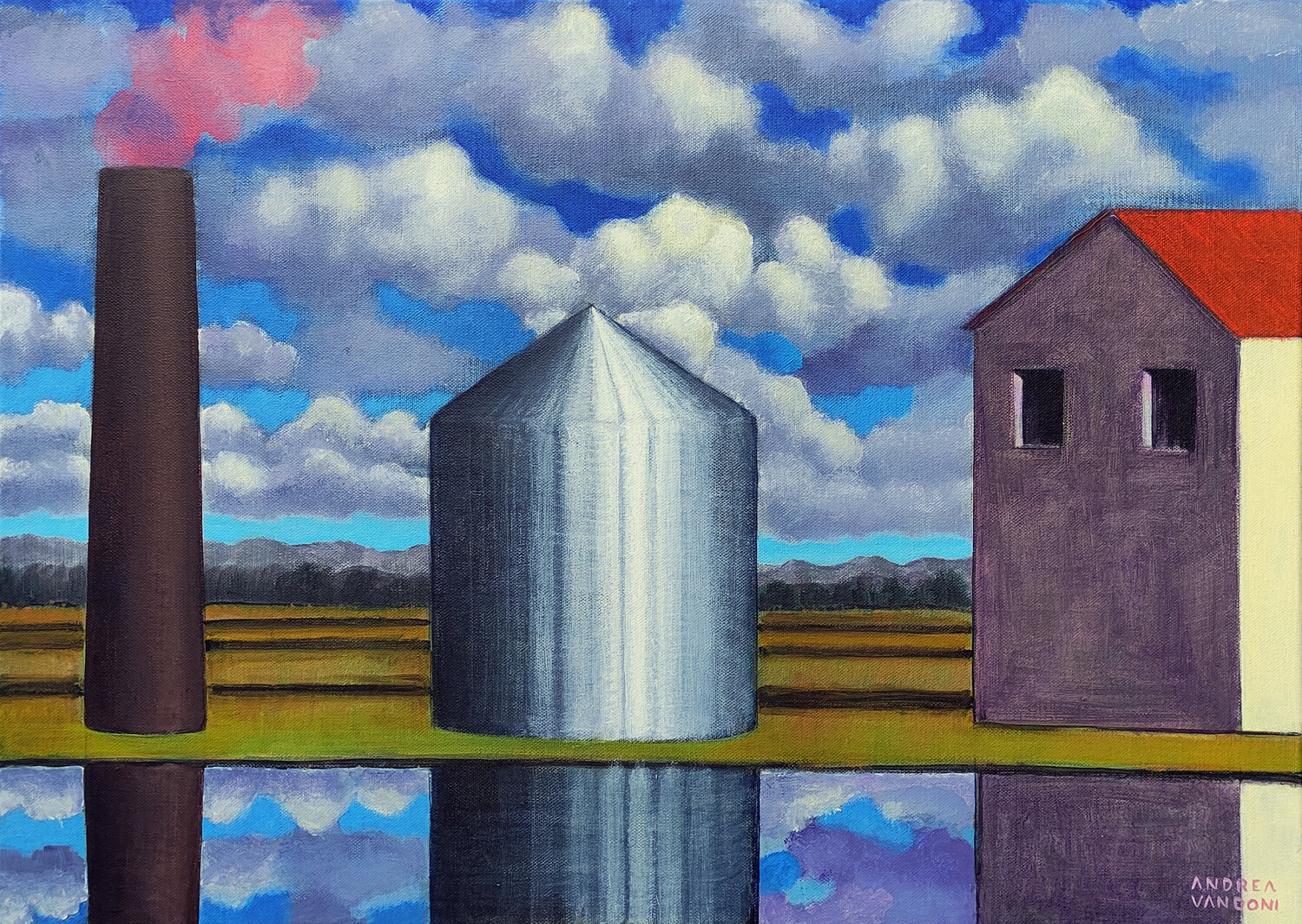 The Silence Andrea Vandoni Original painting for sale