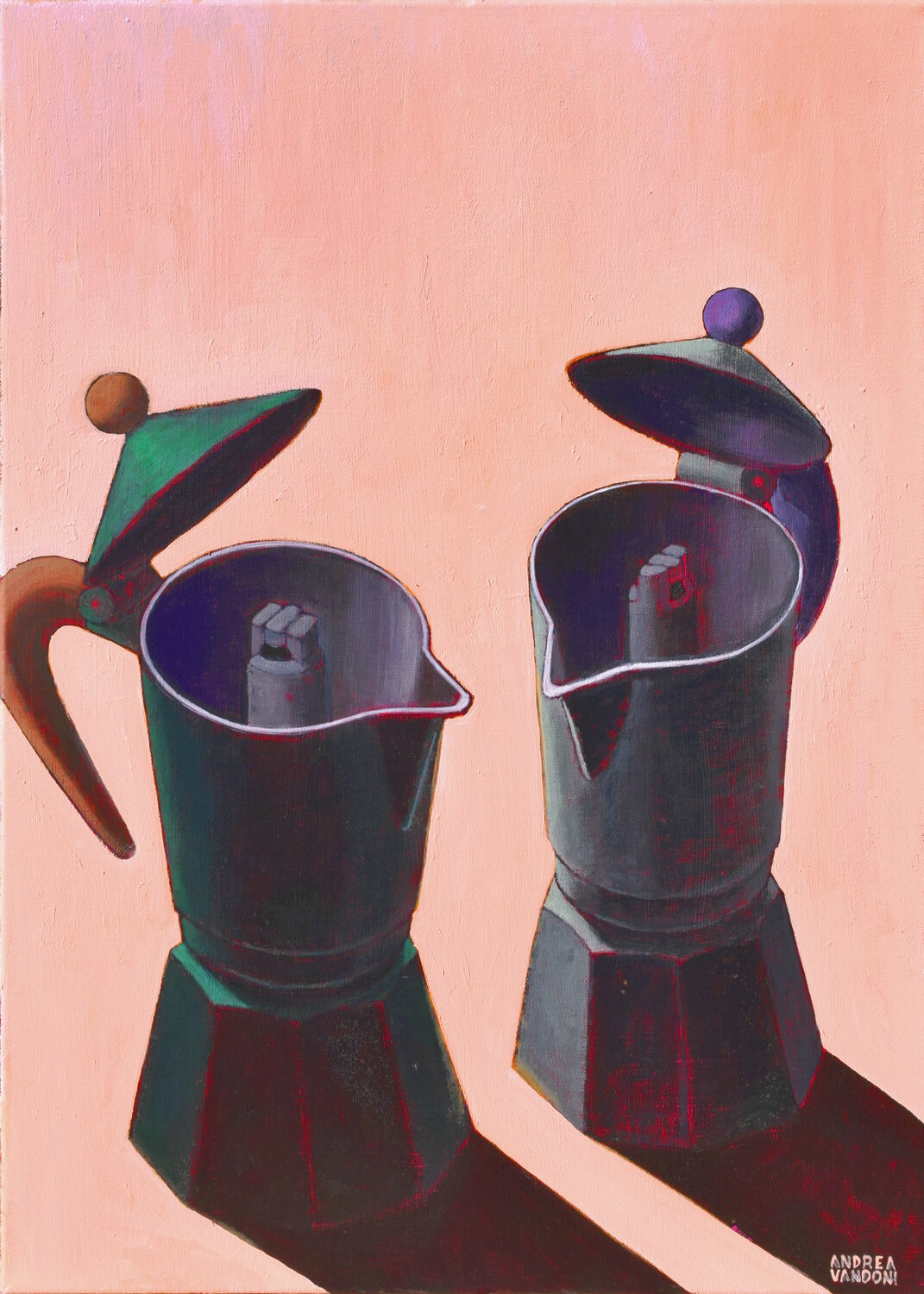 Cheerfulness, 2 Andrea Vandoni Original painting for sale