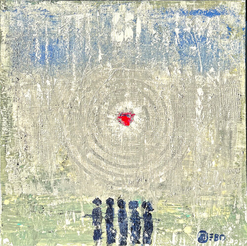 "Finding A Loving Heart in Unexpected Places" by Sven Debo Bode by Sven Bode, Painting for Sale on Select