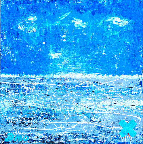 Reflections by Sven Debo Bode by Sven Bode, Painting for Sale on Select