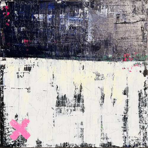 "Writings in the Sand" -  by Sven Debo Bode by Sven Bode, Painting for Sale on Select