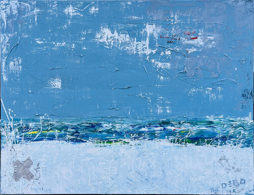 Santa Rosa Beaches by Sven Debo Bode by Sven Bode, Painting for Sale on Select