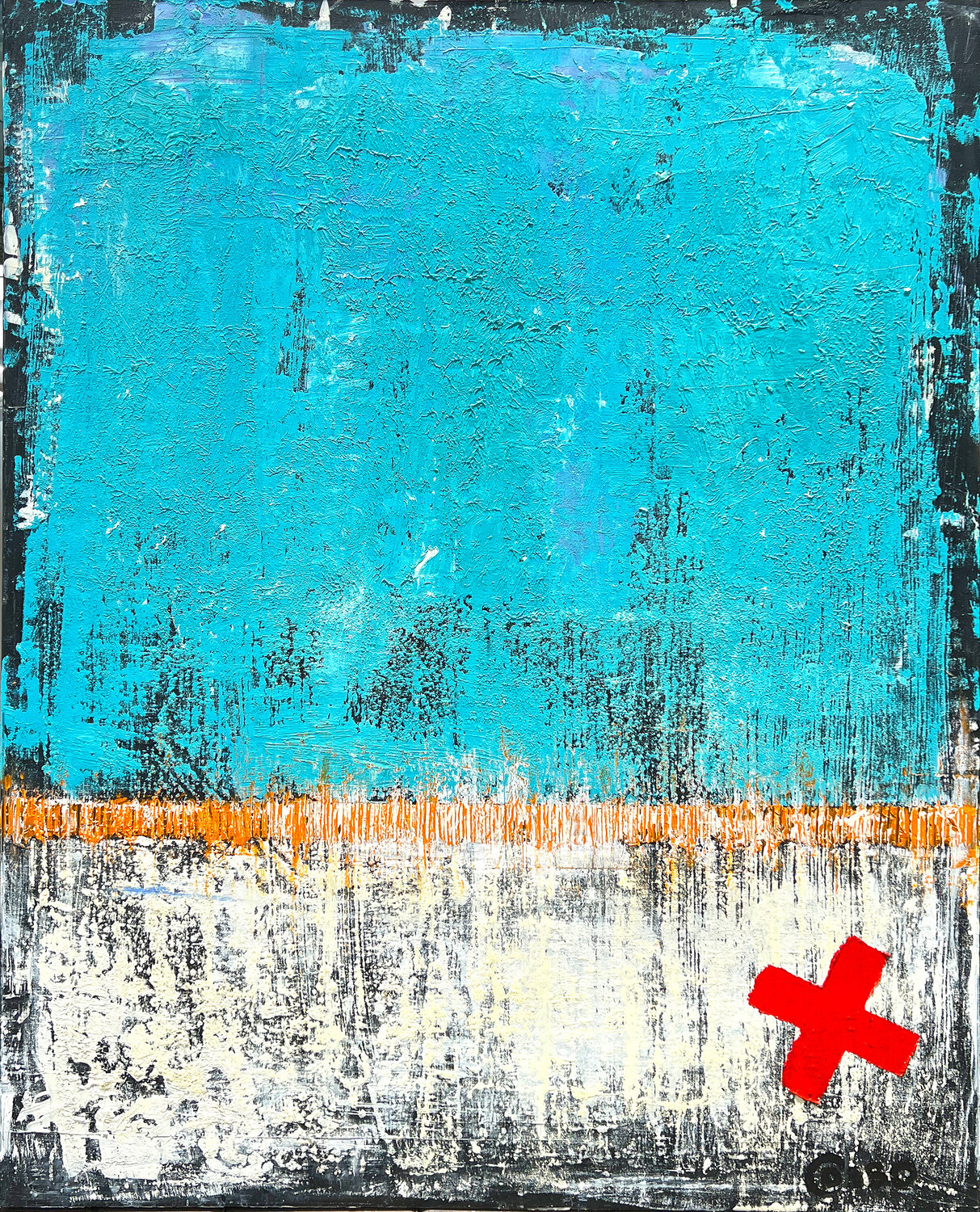 'A Lovely Day' by Sven Debo Bode Sven Bode Original painting for sale