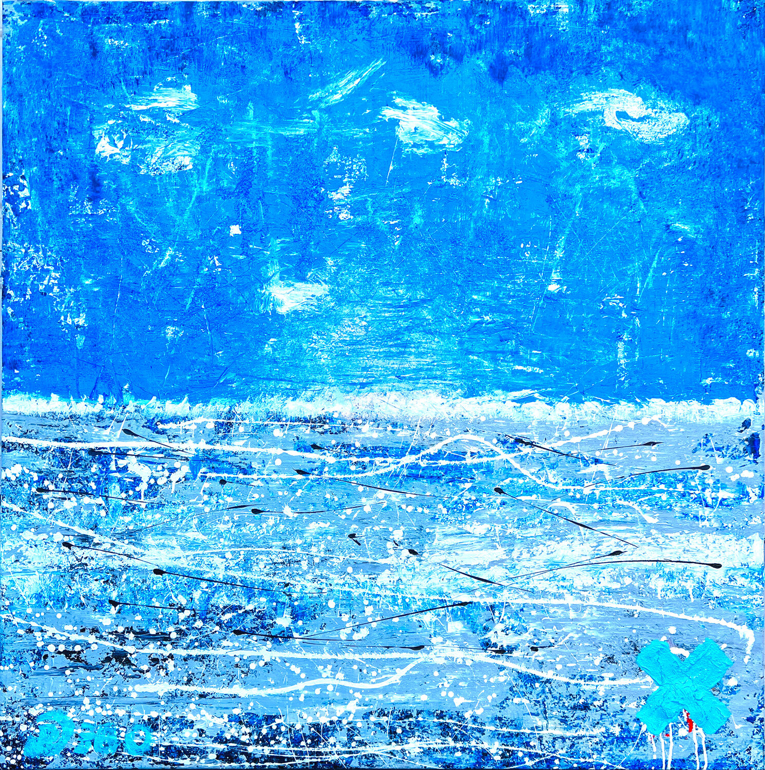 Reflections by Sven Debo Bode Sven Bode Original painting for sale