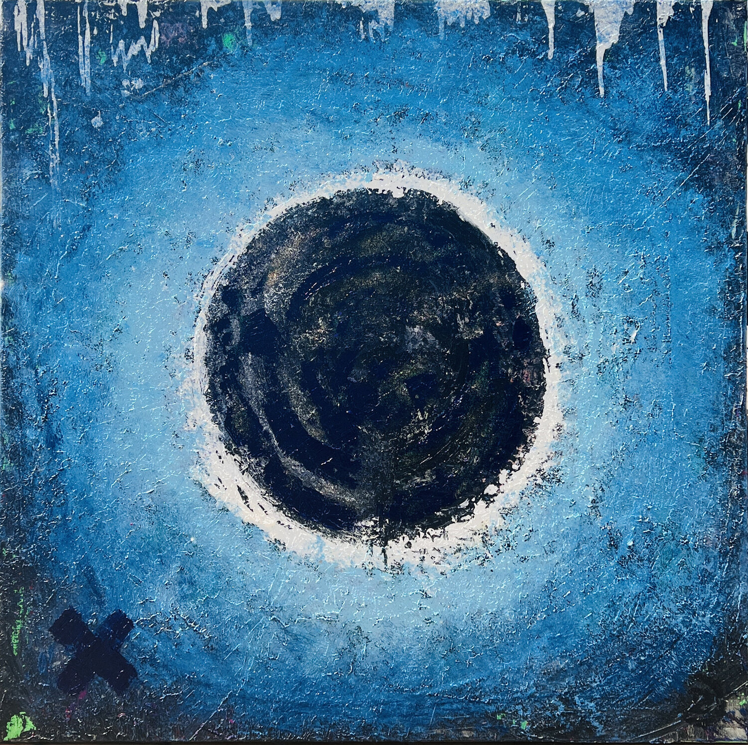 Sphere 2 - Series of 4 Sven Bode Original painting for sale