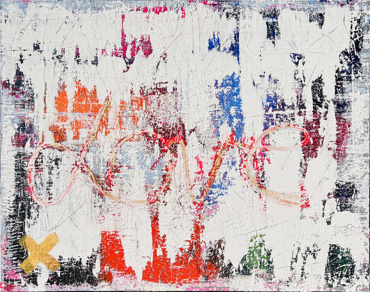 ALL YOU NEED IS LOVE 2 - by Sven Debo Bode Sven Bode Original painting for sale