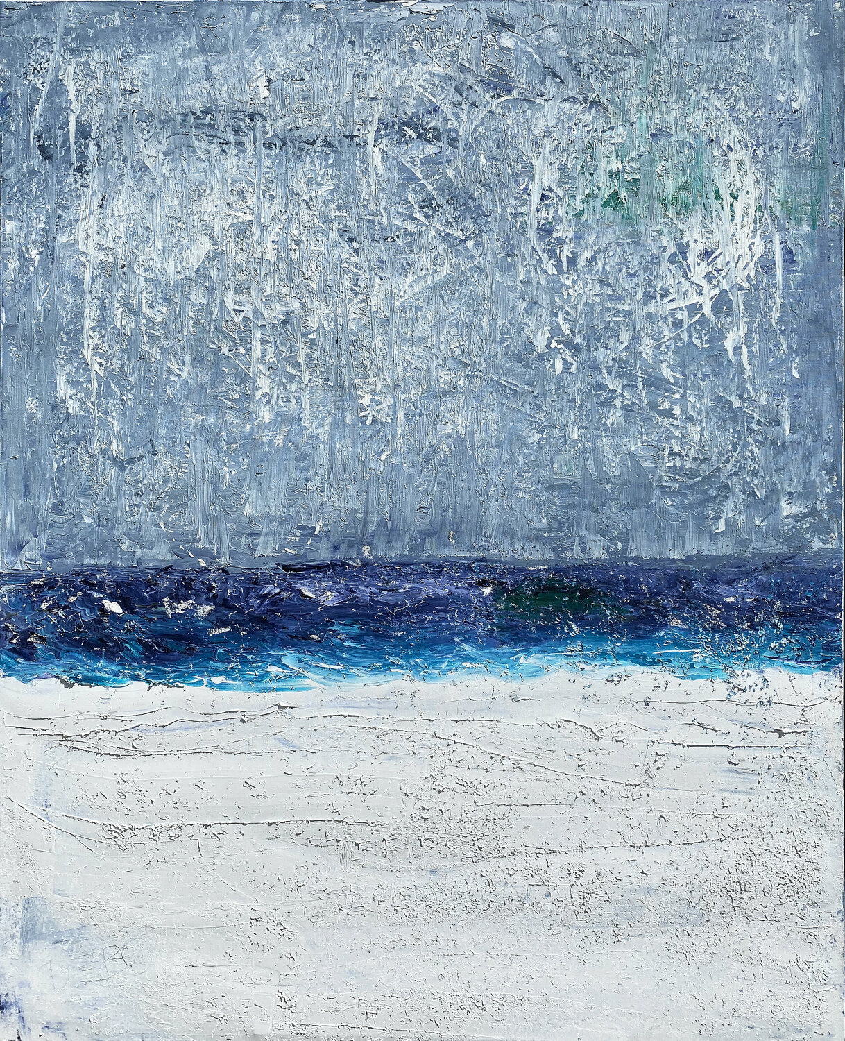 Beaches of SOWA Sven Bode Original painting for sale