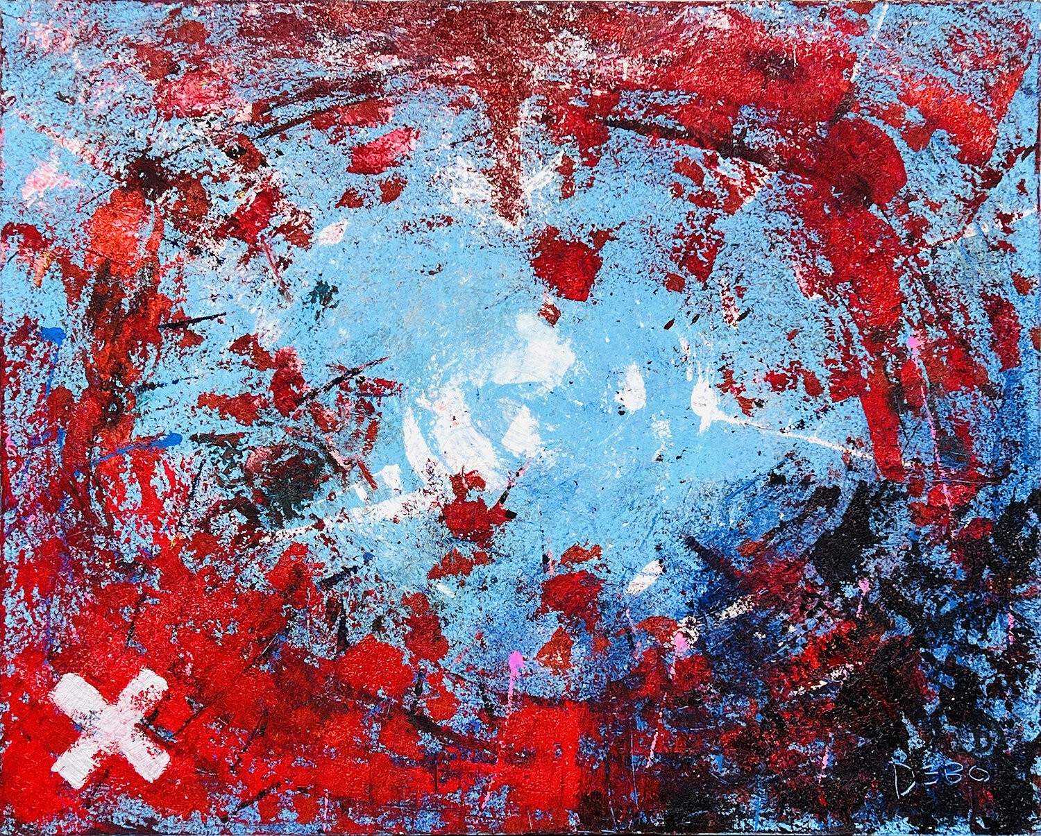Masterpiece - Knights of Armageddon Sven Bode Original painting for sale
