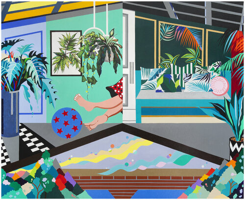 Welcome to Mia’s Wonder-Garden! by Mia Kim, Painting for Sale on Select