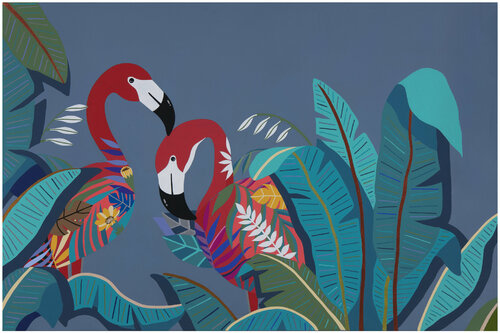 Tropical Garden 01 by Mia Kim, Painting for Sale on Select