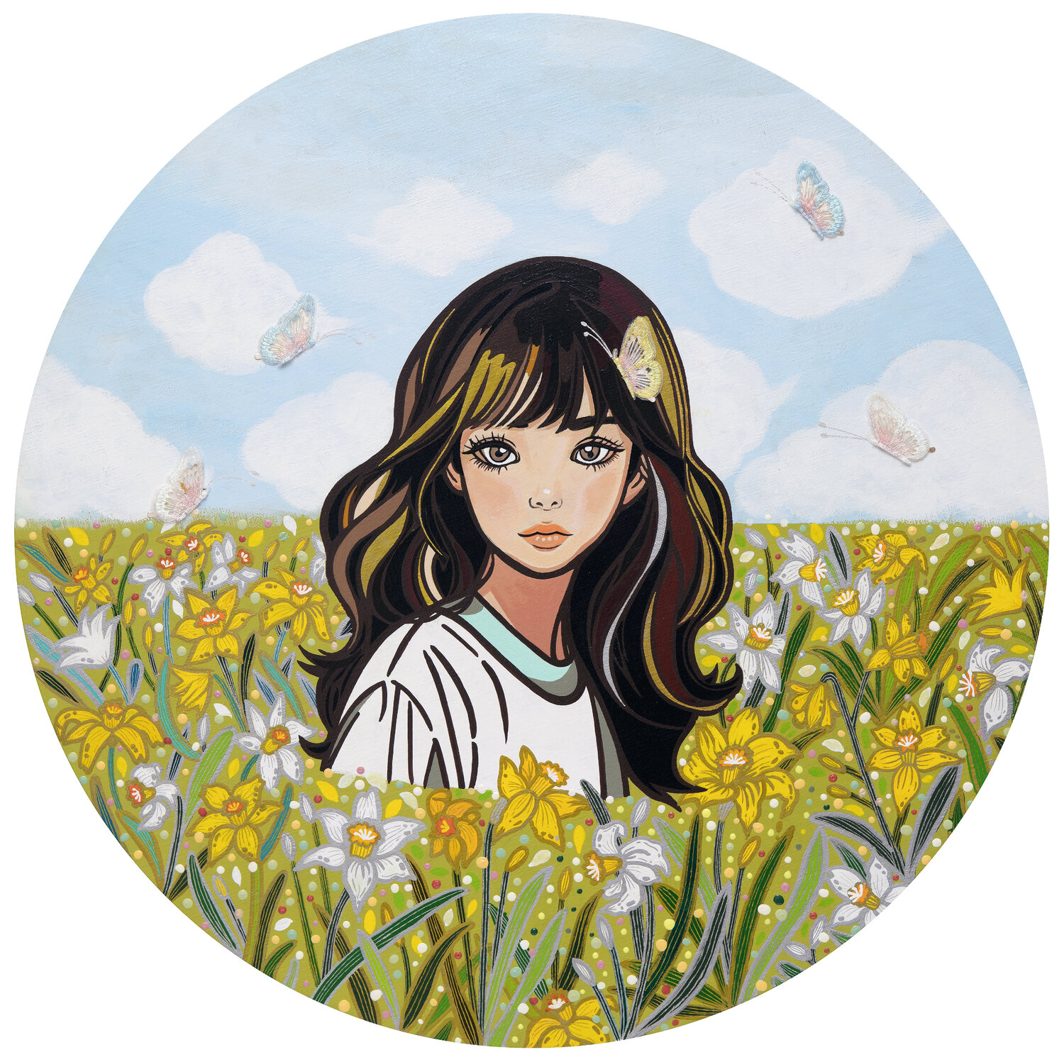 Invitation (An invitation to the garden) Mia Kim Original painting for sale