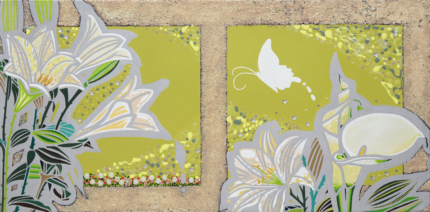 Impression of Spring Mia Kim Original painting for sale