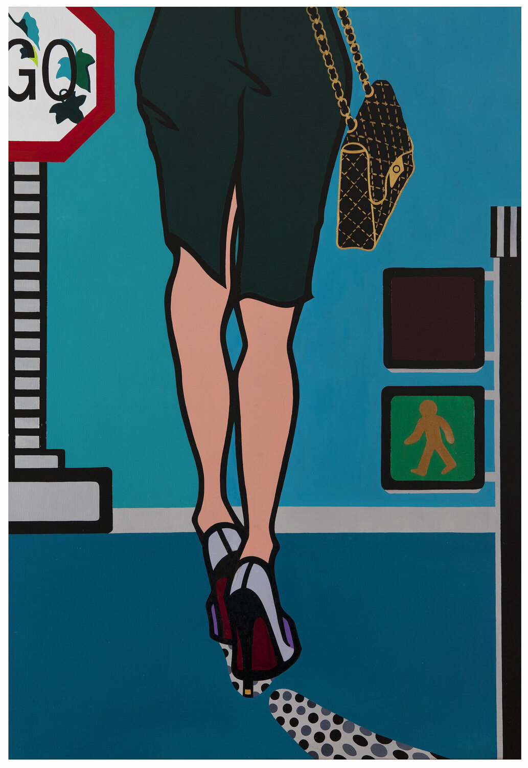 Going on my way Mia Kim Original painting for sale