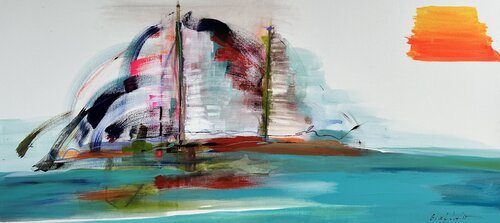 THE COLORS OF WIND by Gisela Gaffoglio, Painting for Sale on Select