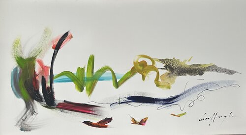 Soul landscape by Gisela Gaffoglio, Painting for Sale on Select