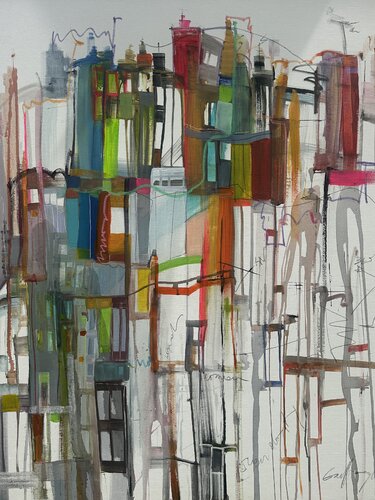 The way I do it by Gisela Gaffoglio, Painting for Sale on Select