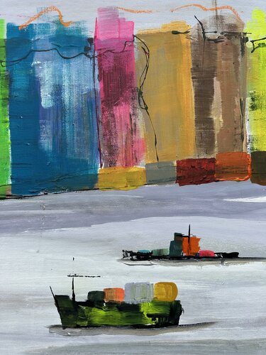 Pavadita by Gisela Gaffoglio, Painting for Sale on Select